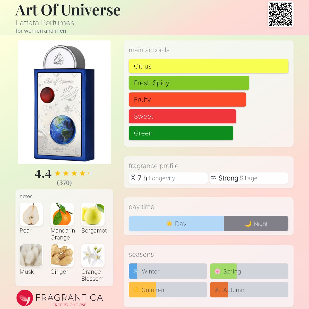 Art Of Universe by Lattafa Perfumes