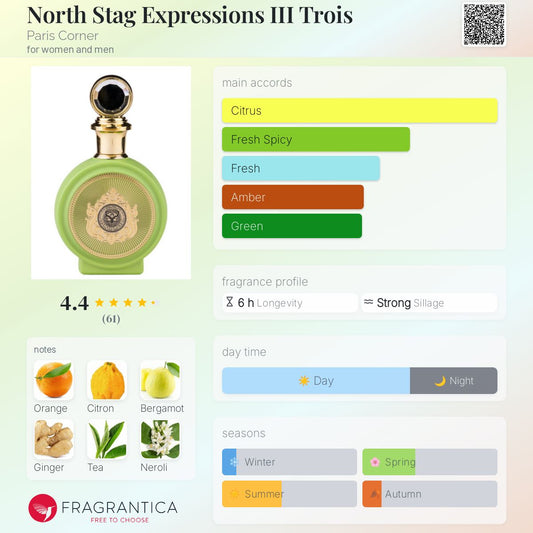 North Stag Expressions III Trois by Paris Corner