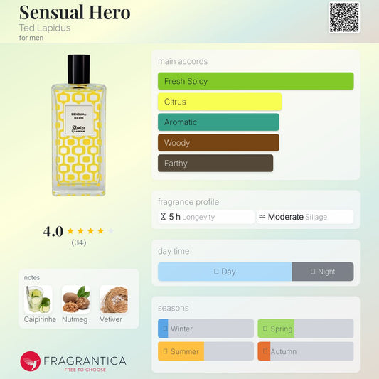 Sensual Hero by Ted Lapidus