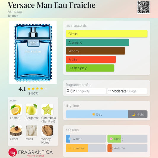 Versace Man Eau Fraiche by Versace