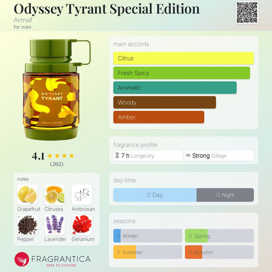 Odyssey Tyrant Special Edition by ARMAF
