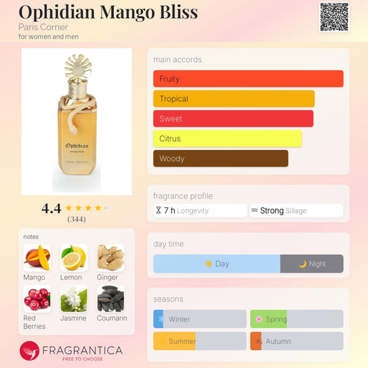 Ophidian Mango Bliss by Paris Corner