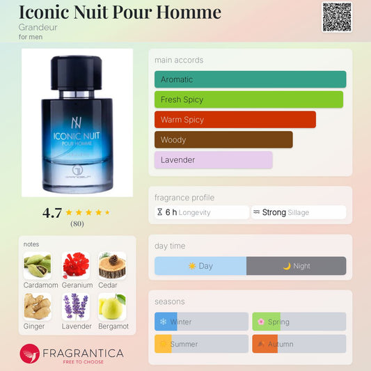 Iconic Nuit Pour Homme by Grandeur