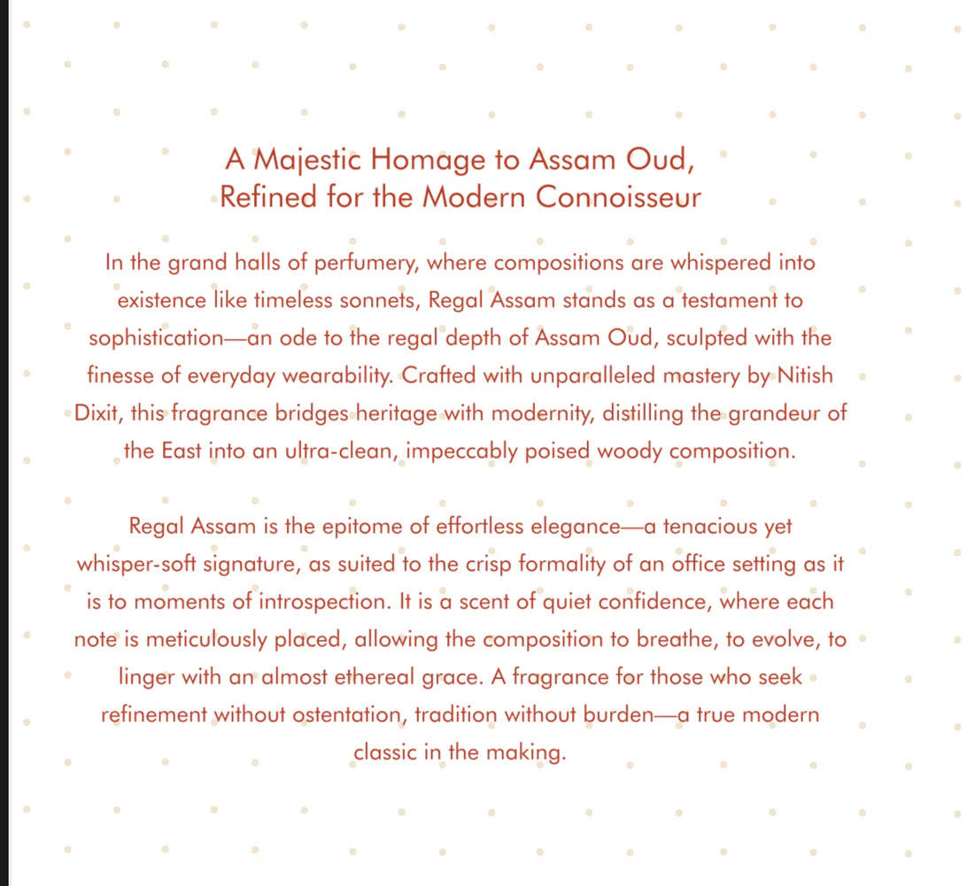 Regal Assam by Perito Moreno *PRE-ORDER*