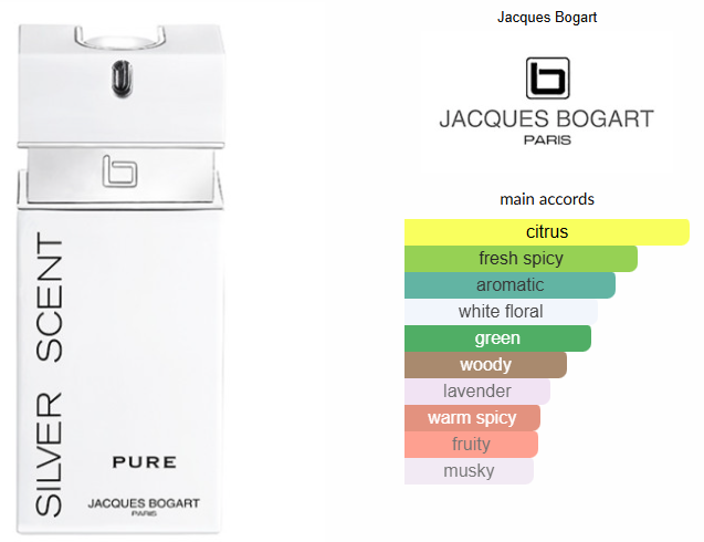 Silver Scent Pure by Jacques Bogart