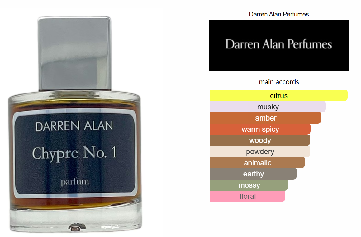 Chypre No.1 Parfum by Darren Alan Perfumes