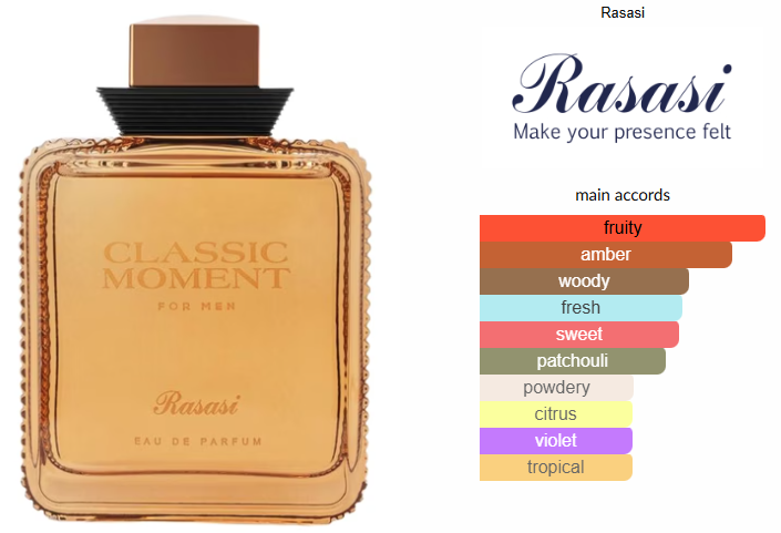 Classic Moment For Men by Rasasi *PRE-ORDER*