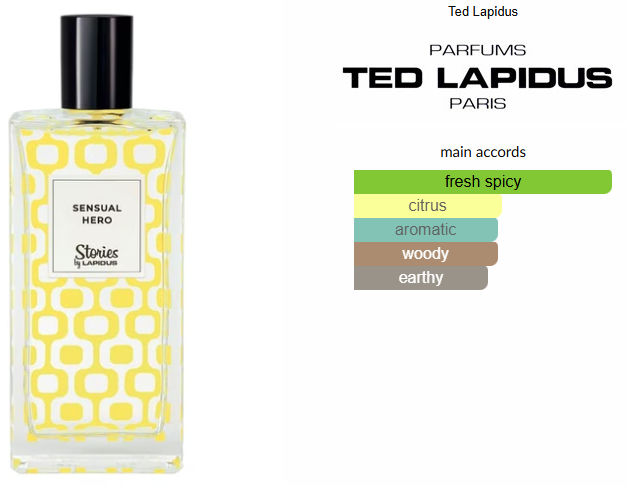 Sensual Hero by Ted Lapidus