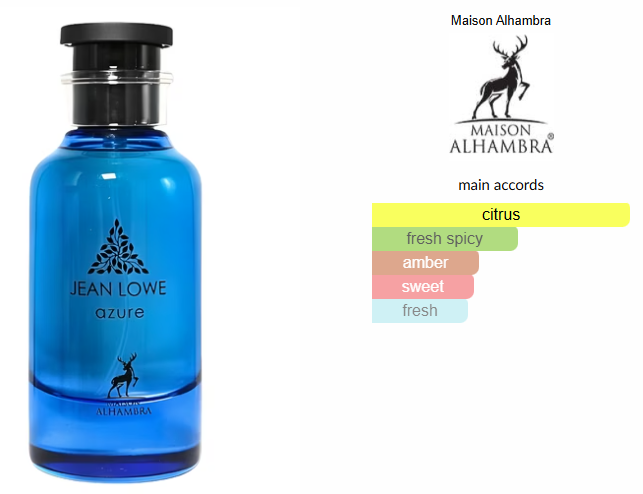 Jean Lowe Azure by Maison Alhambra