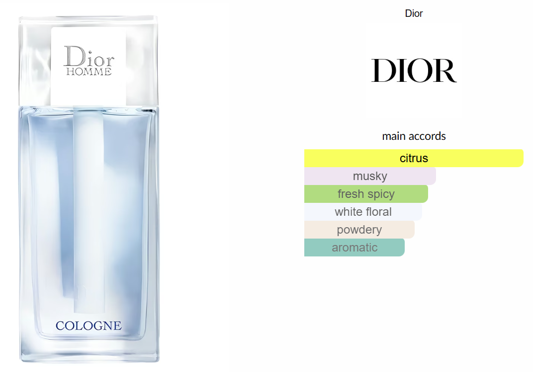 Dior Homme Cologne 2022 by Dior