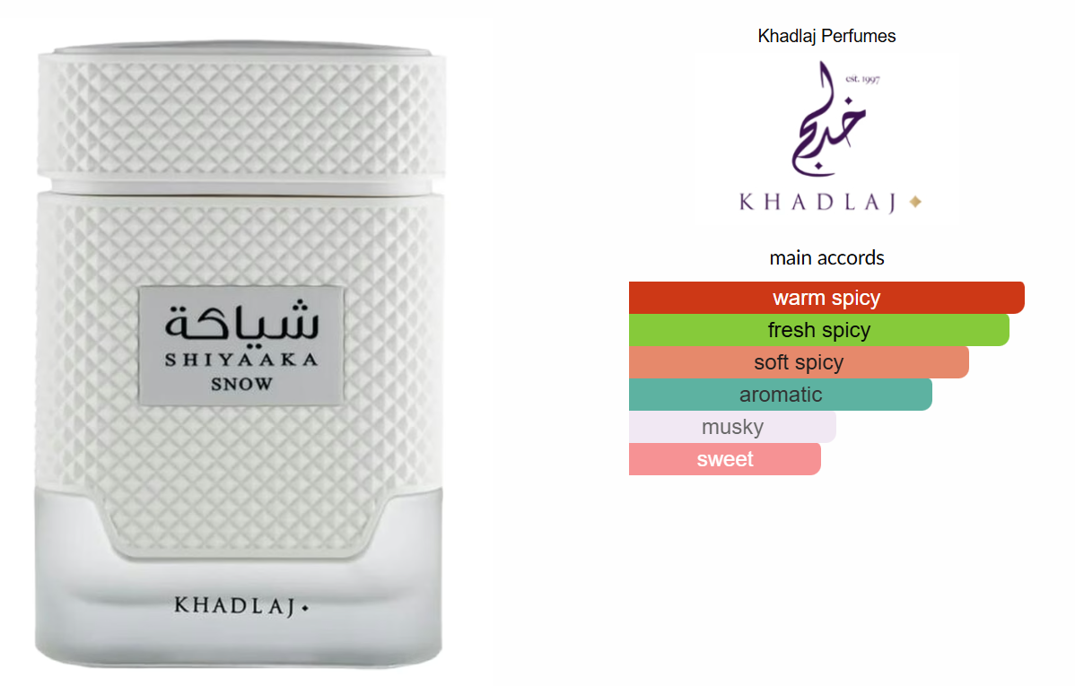 Khadlaj Shiyaaka Snow Eau de Parfum