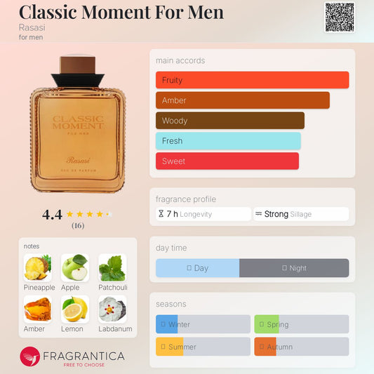 Classic Moment For Men by Rasasi *PRE-ORDER*