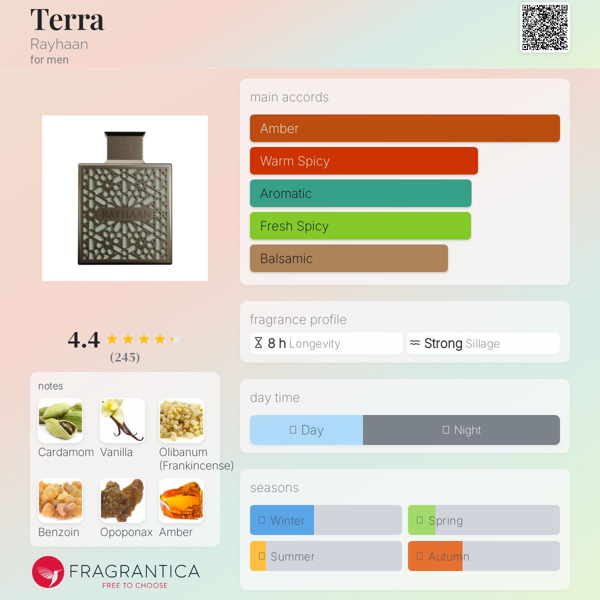 Terra Eau de Parfum by Rayhaan