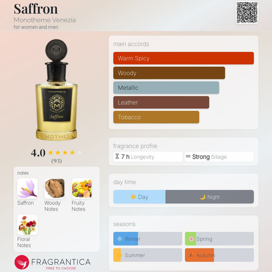 Saffron by Monotheme Venezia *PRE-ORDER*