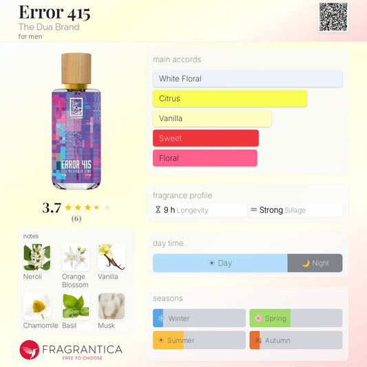 Error 415 by The Dua Brand
