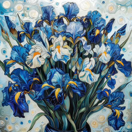 Van Gogh’s Irises by Pictura Fragrans